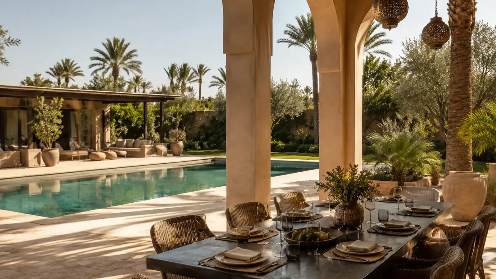 Villa avec piscine et jardin à Marrakech
