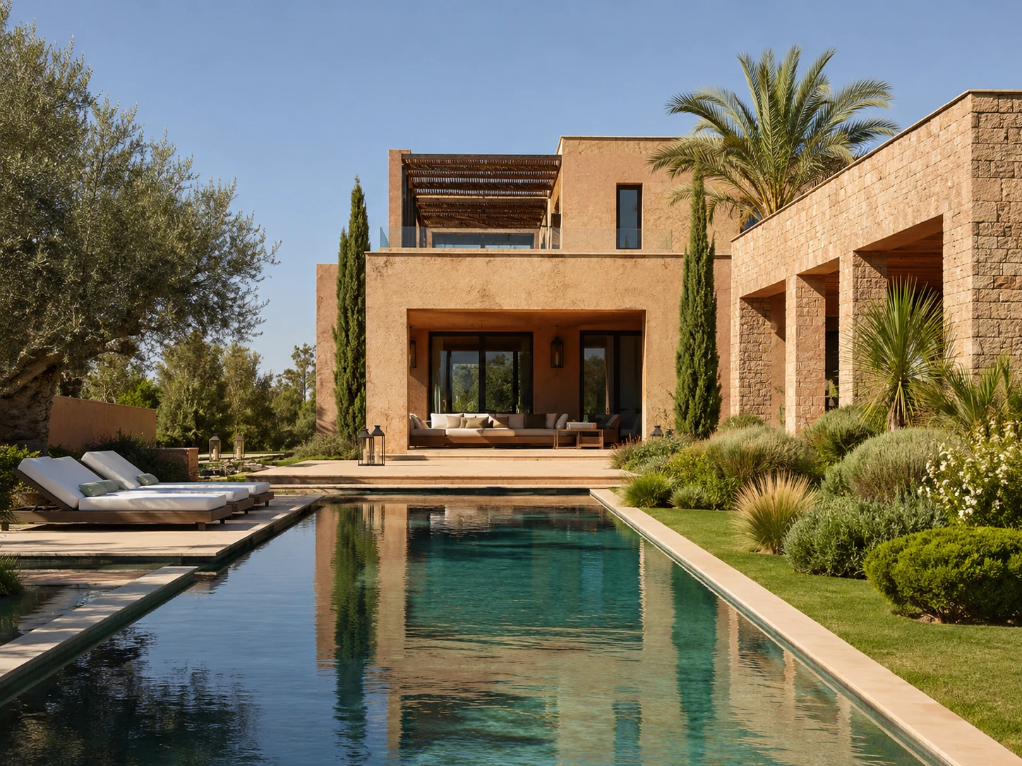 Villa contemporaine à Marrakech
