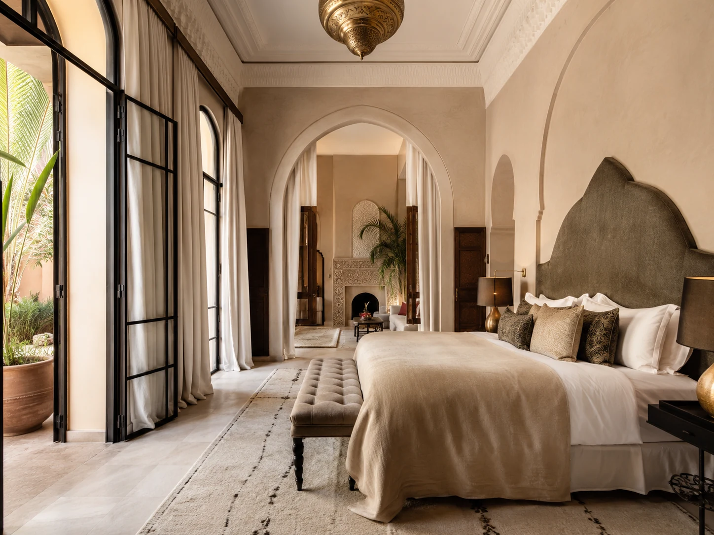 Riad rénové à Marrakech